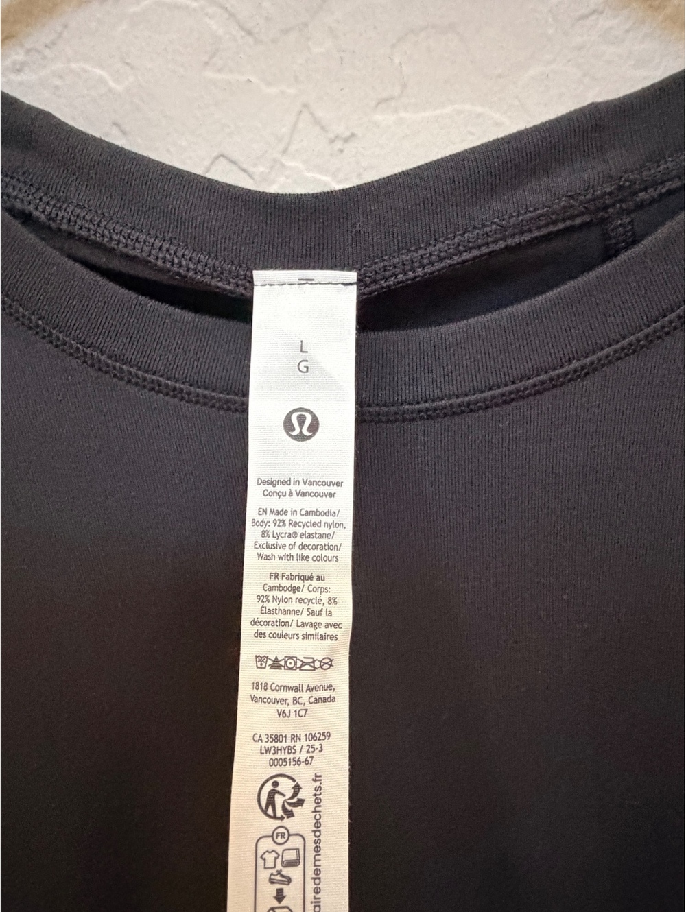 NWT Men’s Lululemon Rulu long long sleeve shirt - Picture 2 of 4